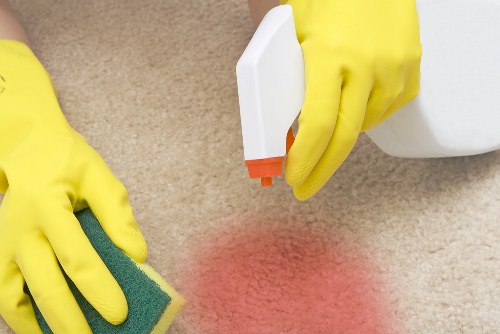 Professional curtain cleaning in a Tulse Hill home