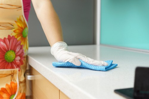 Hot water extraction cleaning carpet fibres in Tulse Hill